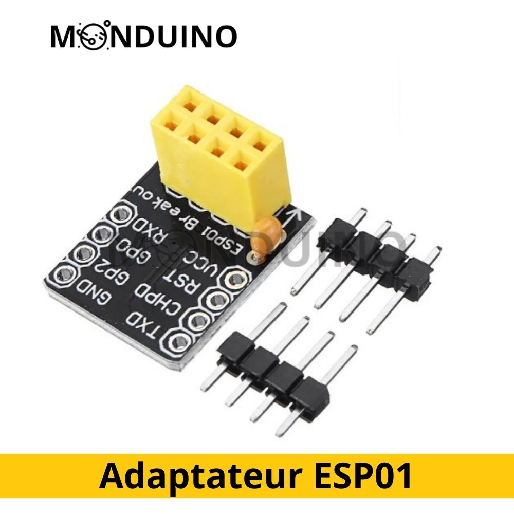 ESP-01S with Adapter for ESP8266 ESP-01 NRF24L01
