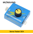 Testeur de Servomoteur RC 3CH – Testeur ESC et Servo – Générateur PWM CCPM 4.8-6V [D-17]