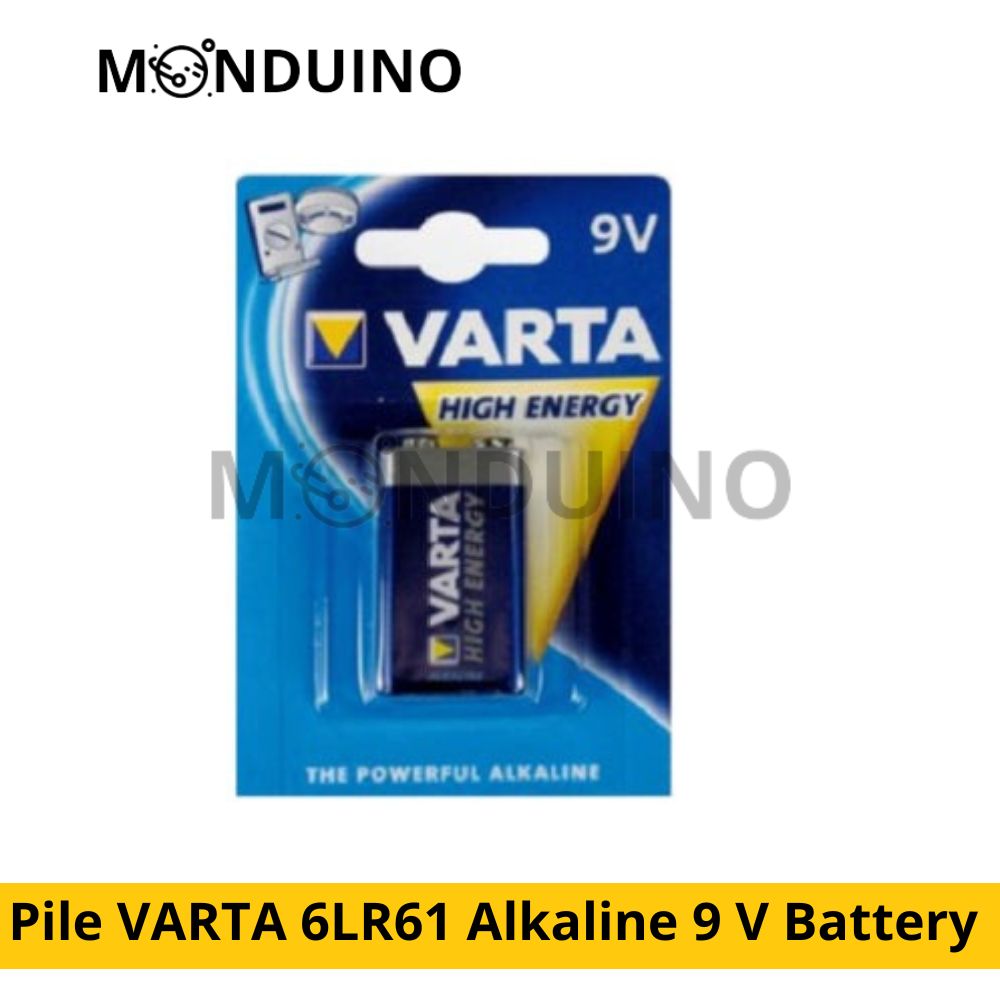 Pile VARTA 6LR61 Alkaline 9 V Battery batería