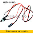 50cm 5059Z ATX On/Off/Reset PC Motherboard Replacement Switch 