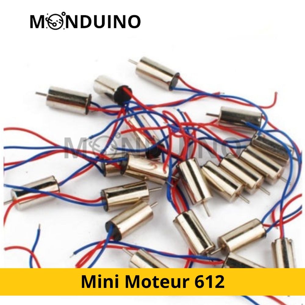 Mini Motor 612 for drone 6*12.5mm 3V 3700rpm 0.8mm