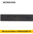 Microcontrôleur ATMEGA328P-PU - Puce ATMEGA328-PU, MCU AVR, mémoire FLASH de 32K, fréquence de 20MHz, boîtier DIP-28
