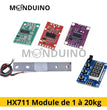 HX711 Module capteur poids pression 24-bit et sonde 1 5 10 20 kg