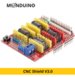 Kit CNC Shield V3.0 – Carte d’Extension Contrôle Moteurs Pas-à-Pas pour Monduino UNO [D-11]