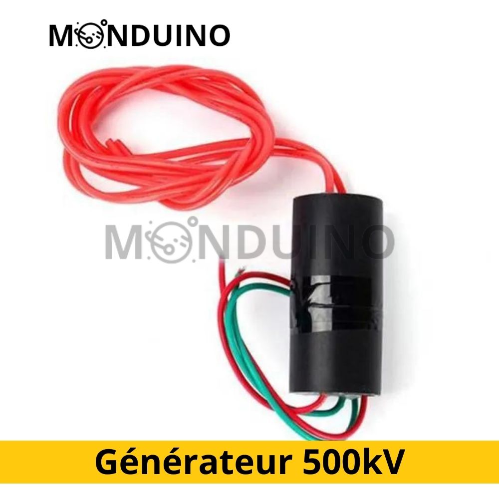 Générateur Haute Tension 500kV module 6-12V Arc électrique impulsion allumage