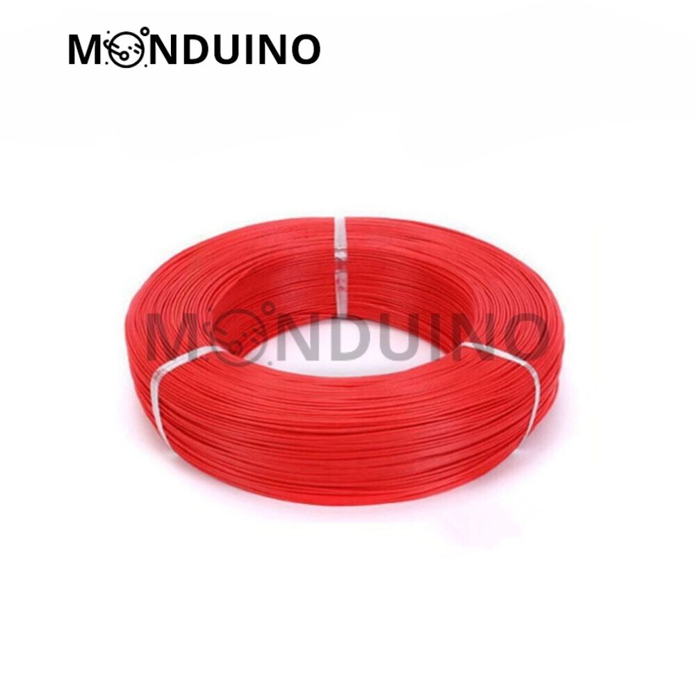 Fil électrique 0,25mm² 24 AWG 0,6mm - Câble souple cuivre AWG24 multibrin UL1007