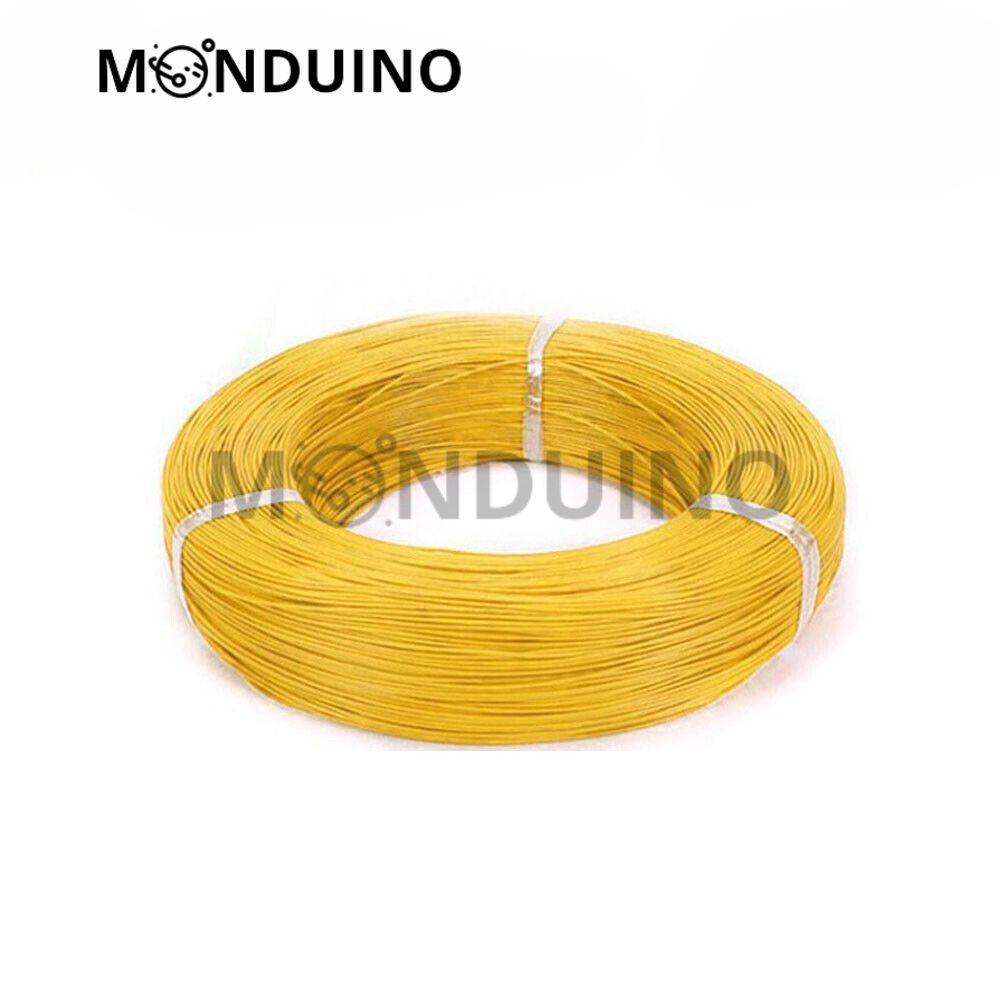 Fil électrique 0,25mm² 24 AWG 0,6mm - Câble souple cuivre AWG24 multibrin UL1007