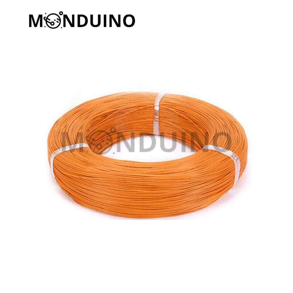 Fil électrique 0,25mm² 24 AWG 0,6mm - Câble souple cuivre AWG24 multibrin UL1007
