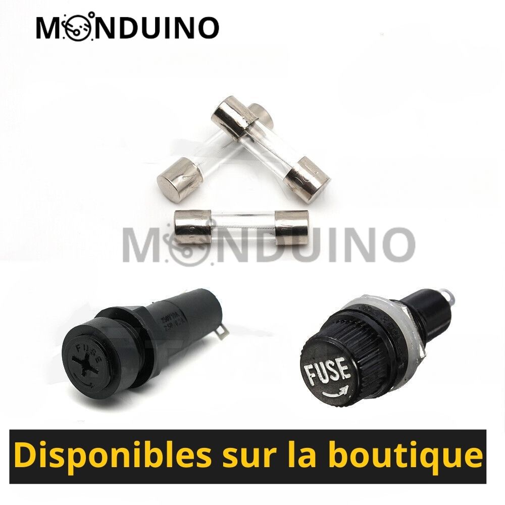 Fusible 5x20 mm en verre 250V Rapide ou Temporisé 0.02A à 30A - Lot 1