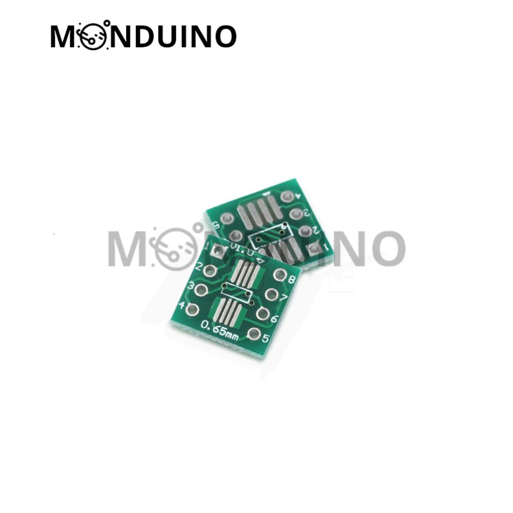 Circuit adaptateur SMD vers DIP - PCB SOP8 SOP10 SOP14 SOP16 SOP20 SOP24 SOP28