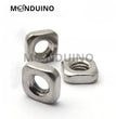 Écrous carrés fins inox A2 - M3 M4 M5 M6 - 5 à 20 pcs - Inserts impression 3D
