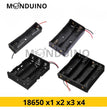 Coupleur Batterie 18650 support boitier 1 2 3 4 piles Li-ion 3.7 7.4 11.1 14.8V