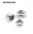 Écrous Hu Inox A2 - M1.2 M1.4 M1.6 M2 M2.5 M3 M4 M5 M6 M8 - Par lots 5 pcs