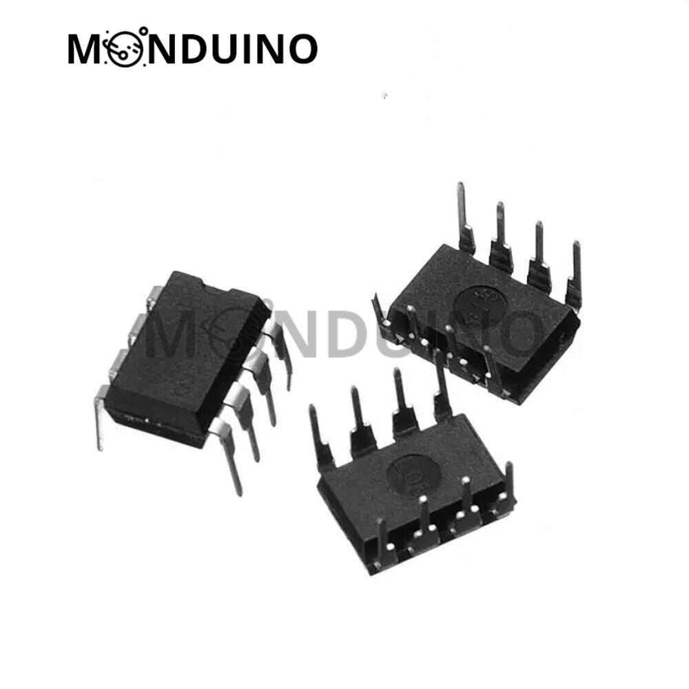 NE555 Timer DIP-8 Circuit intégré et support socket CI DIY NE555P - 1 et 5 pcs