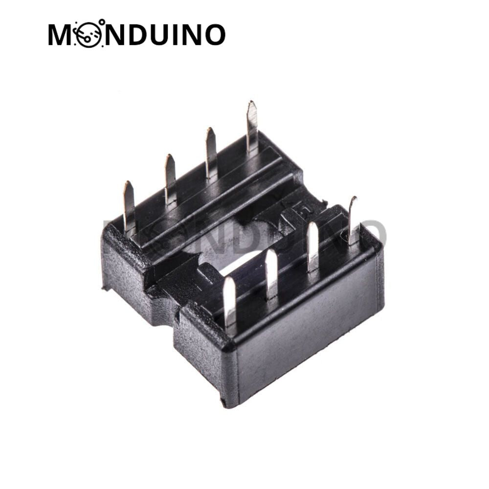 NE555 Timer DIP-8 Circuit intégré et support socket CI DIY NE555P - 1 et 5 pcs