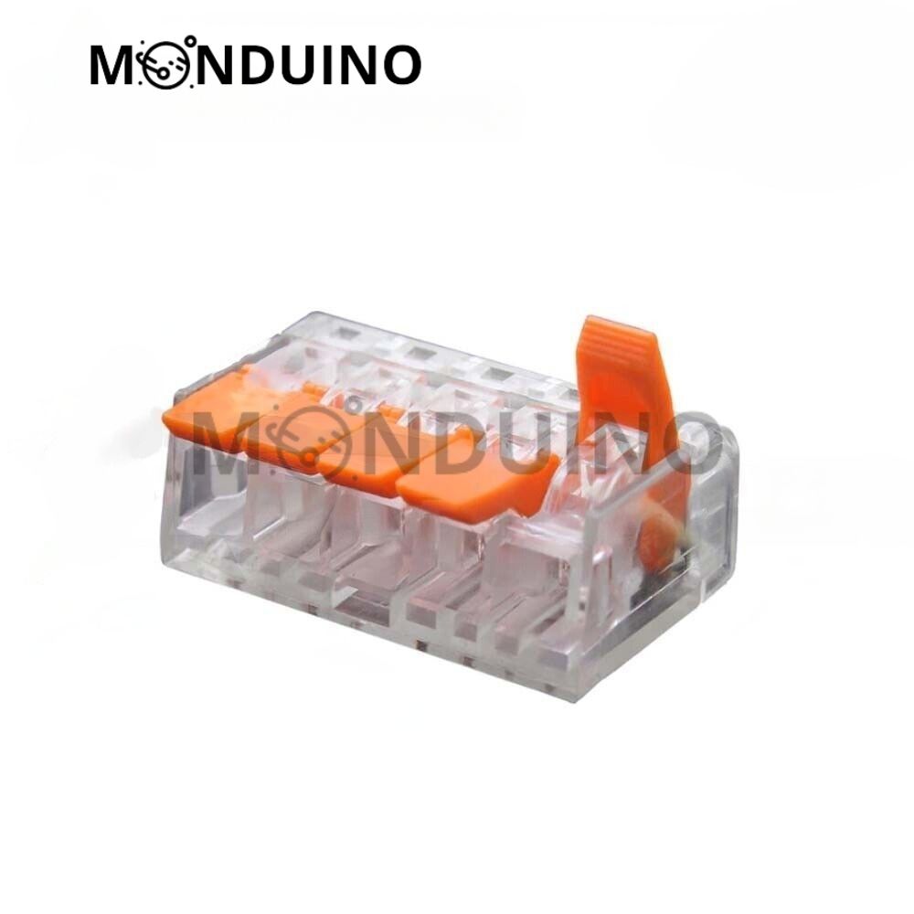 Connecteur rapide à levier 2, 3, 4, 5 voies 230V 32A Bornier terminal électrique