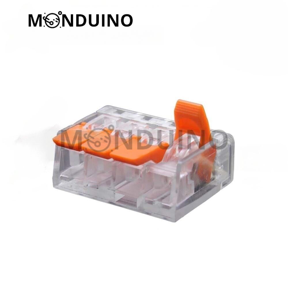 Connecteur rapide à levier 2, 3, 4, 5 voies 230V 32A Bornier terminal électrique