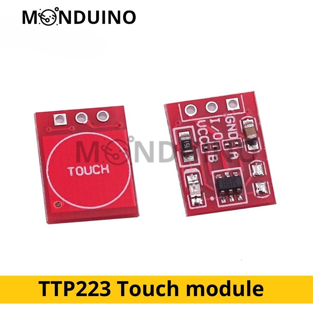 TTP223 Module capacitif tactile capteur touch sensor pour Arduino - 1 à 10pcs