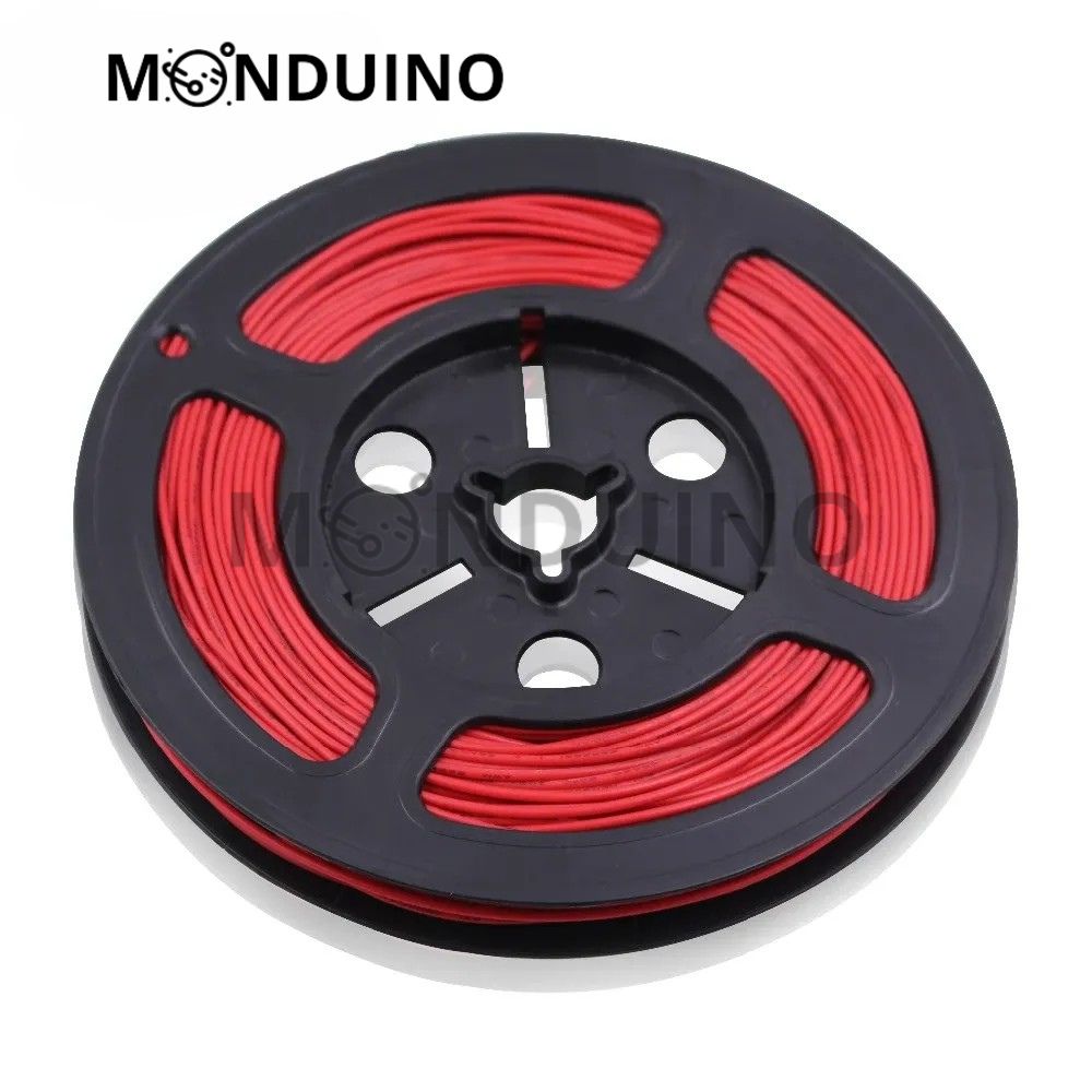 Fil électrique silicone souple 24 AWG 0,2mm² - Câble cuivre multibrin 1 à 100m