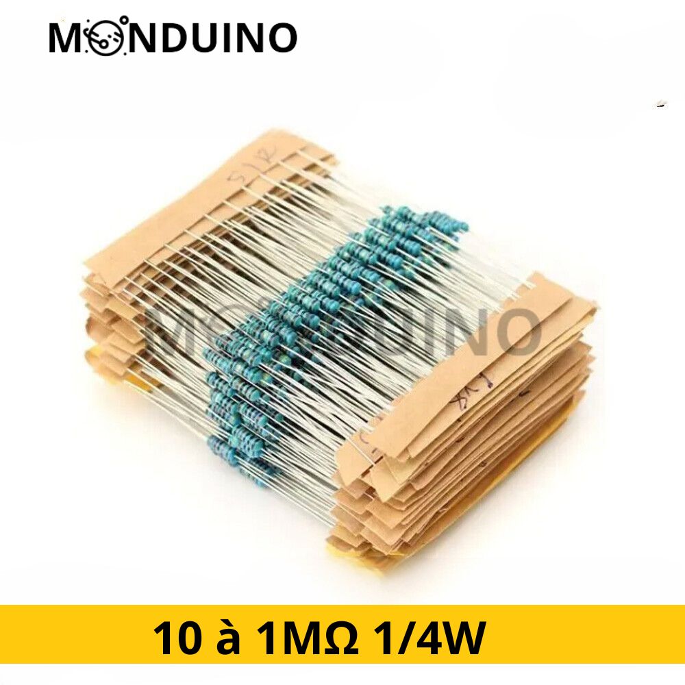 PACK DE 5 résistances 12V pour modélisme lampes LED construction métal PACK DE 5 résistances 12V pour modélisme lampes LED construction métal