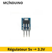 Module régulateur de tension 5V à 3.3V 800mA - AMS1117 Convertisseur step down