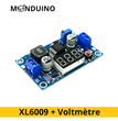 Module Step-Up XL6009 avec Voltmètre DC-DC 4A Convertisseur Boost Ajustable – Monduino [E-35]