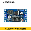 Module Step-Up XL6009 avec Voltmètre DC-DC 4A Convertisseur Boost Ajustable – Monduino [E-35]