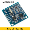 Module RTC I2C DS1307 avec mémoire 24C32 Horloge Temps Réel – Monduino [E-44]