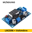 Module Step-Down LM2596 avec Voltmètre DC-DC 3A Régulateur Ajustable – Monduino [E-36]