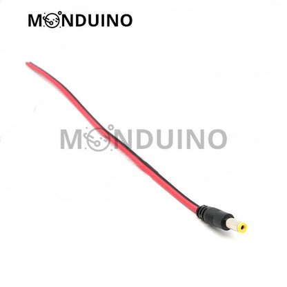 Câbles d'alimentation 12V 24V Jack DC connecteur Mâle / Femelle 5.5 x 2.1mm