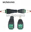 Fiche Jack DC 5.5x2.1mm Mâle / Femelle connecteur alimentation Bornier à vis 12V