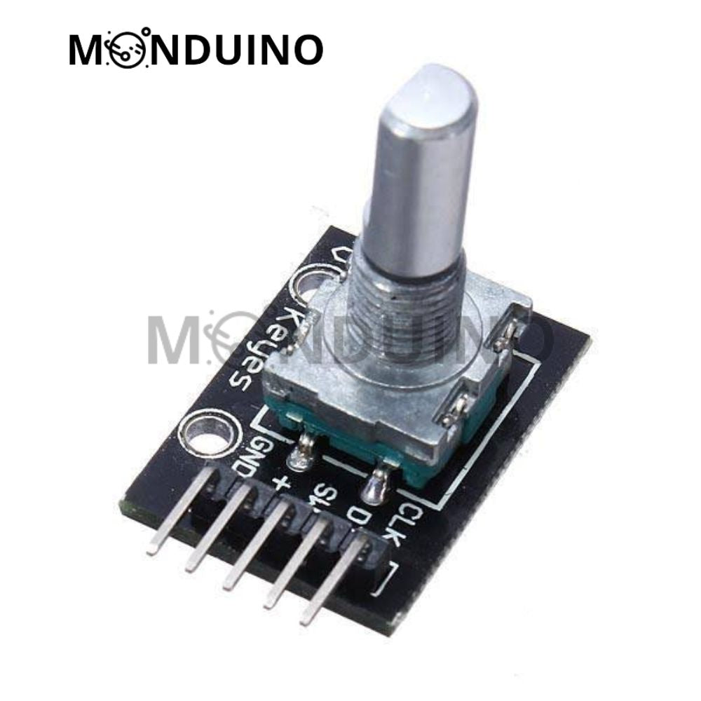 Encodeur Rotatif Arduino Encodeur Rotatif KY-040 - Module pour Arduino Raspberry AVR PIC – MONDUINO