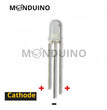 LED bicolore 5mm diffusant Rouge / Vert - 10 à 50 pcs - LED Diffused fog