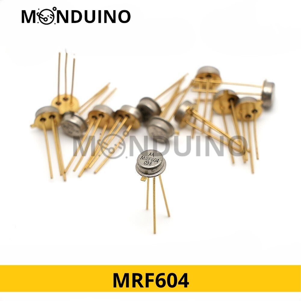 MRF604 Transistor amplificateur de puissance RF - RF604 NPN Silicium - Monduino B-02