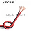 Câble électrique Rouge Noir - 0.75 1.5 2.5 4 mm² - Fil souple haut parleur