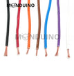 Fil électrique souple H05VK - 1 mm² - cuivre multibrin câble AWG 17 - 8 couleurs
