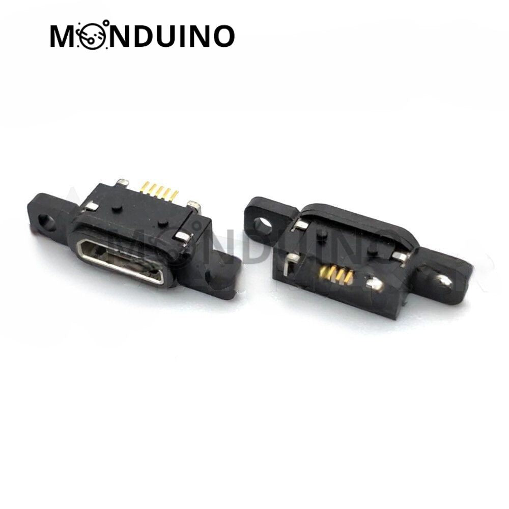Connecteur prise USB A / micro / C femelle à souder embase châssis port charge