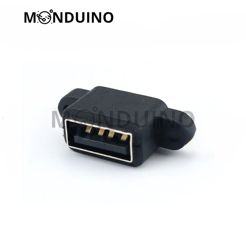 Connecteur prise USB A / micro / C femelle à souder embase châssis port charge