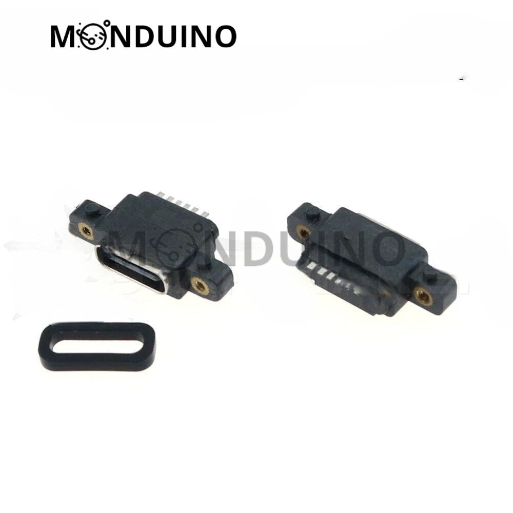Connecteur prise USB A / micro / C femelle à souder embase châssis port charge