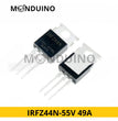 IRFZ44N Transistor MOSFET-N 55V 49A TO-220 - Par lots de 1 à 50 pcs