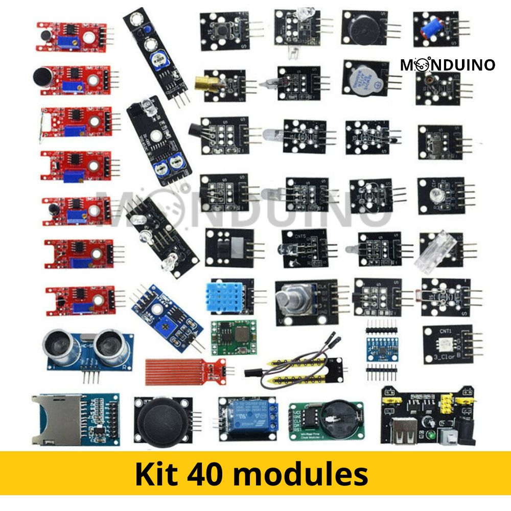 40 in 1 Module pour Arduino, Raspberry  Kit Digital