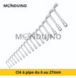 Open pipe wrench - Chrome Steel 6/8/9/10/11/12/13/14/15/16/17/18/19/21mm