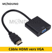 HDMI to VGA cable, BENFEI Gold-plated cable 1.50 m Only for the computer 