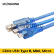 Câble USB pour Arduino Nano & Uno & Mega