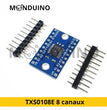 TXS0108E 8 Channel Logic Level Converter - TTL 3.3v5v Bi-Directional