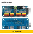 Interface IIC - PCA9685 de Pilote PWM & PCA9685 16-Kanal Servomotortreiber Modul