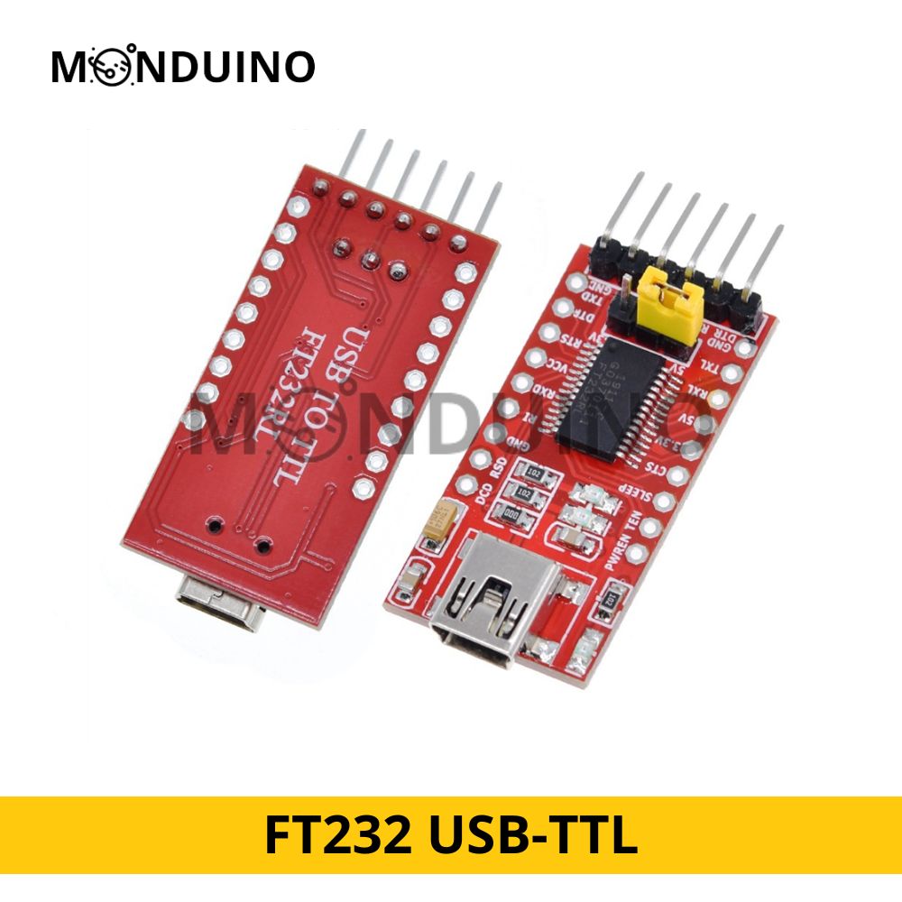 FT 232 FTDI Adapter Converter FT232RL USB to TTL Serial 3.3V&amp;5V TimerMart