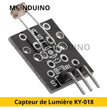 Module KY-018 : Mesurez l'intensité lumineuse avec précision