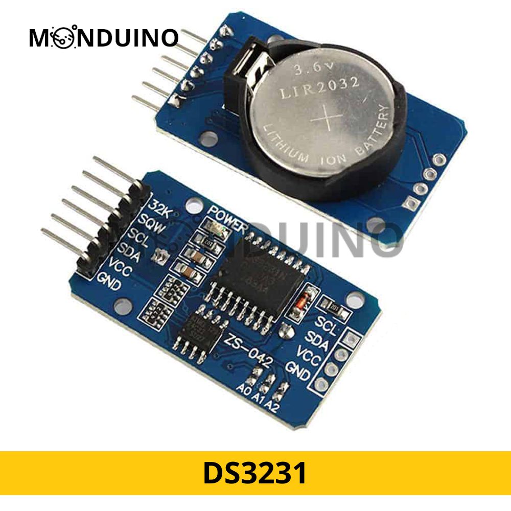 DS3231 Real Time Clock RTC I2C Horloge en Temps Réel avec batterie RTC