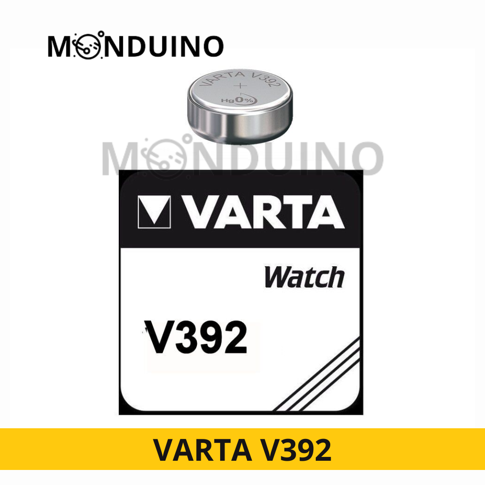 PILE V384 OXYDE ARGENT SR41 1.55V 45MAH VARTA 392 AG3 PILE BOUTON V392